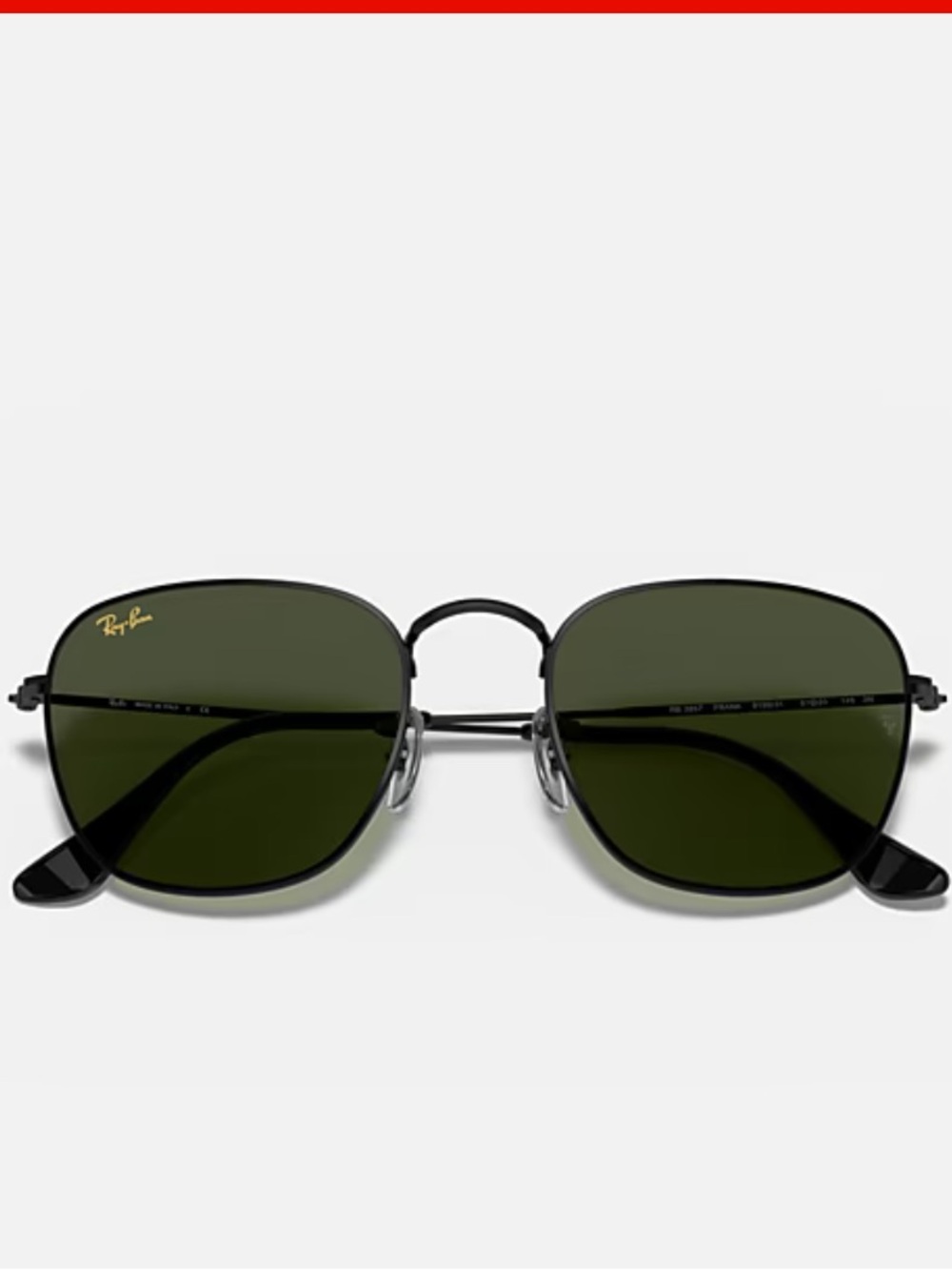 Ray-Ban Frank Black Sunglasses  RB 3857 9199/31